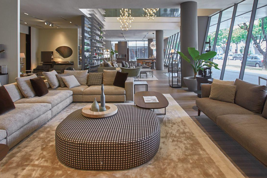 temukan furniture yang cocok untuk ruang keluarga open space di lucky star